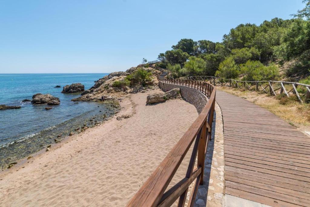 Apartamento Cala Montgo Ля Эскала Экстерьер фото